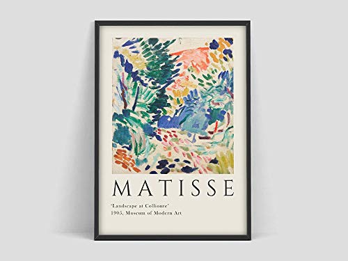 Manifesto della mostra d arte Henri Matisse, stampe d arte Matisse, poster Matisse, dipinti su tela decorativi senza cornice A 20x30cm