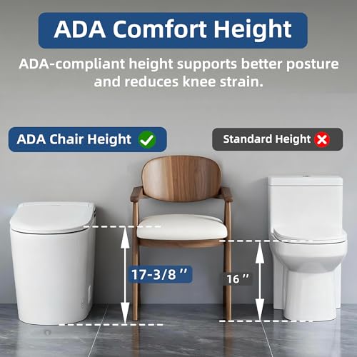 Image of WOODBRIDGE GT100 Smart Toilet,Auto Open /Close Lid, Foot Sensor,Auto Flush, Heated Seat & Fragrance System, ADA Height, Easy Installation, without Bidet
