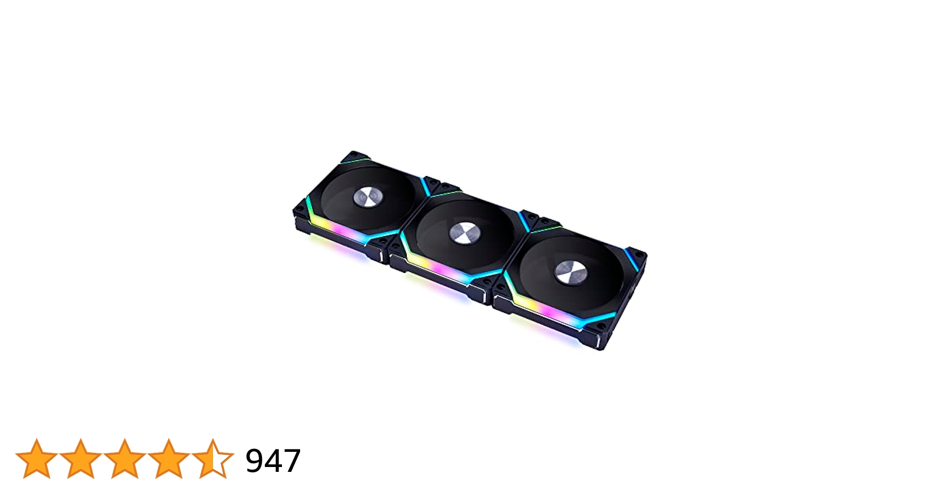 Amazon | Lian LIANLI 連結型ケースファン UNI FAN SL120 V2 BK