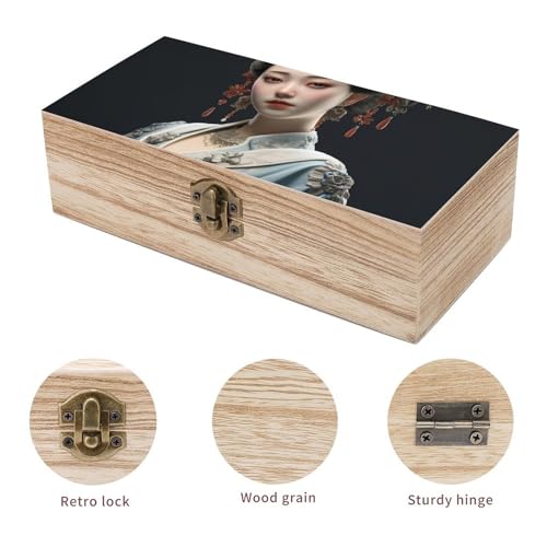 Boîte de rangement en bois pour protéger vos petits objets de la poussière - 4