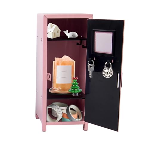 Qumiuu Cajonera de metal para escritorio, ahorra espacio, de almacenamiento de metal, para escuela, oficina, hogar, escritorio, habitación de los niños, dormitorio, sala de juegos, dormitorio