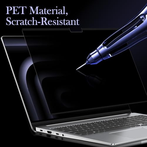 Filtro de privacidad magnético para MacBook Pro 16 protector antirreflejante 6