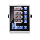 S2SQURE 4-Channel Commercial Kitchen Timer Restaurant Timers Professional for Food Cooking Fryer Bak