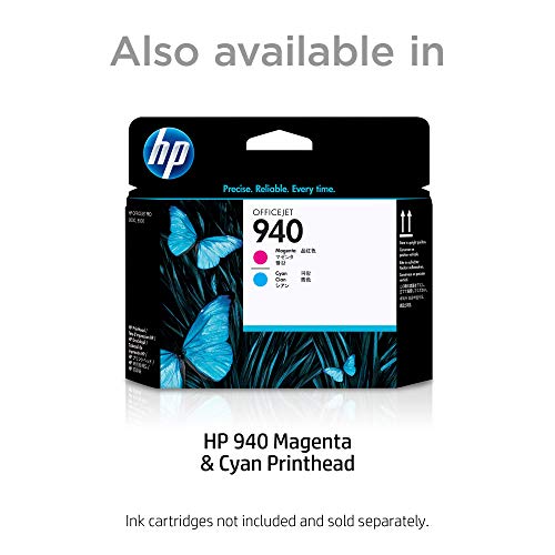 HP 940 Cartouche d'Encre Authentique C4900A Noir Jaune Standard