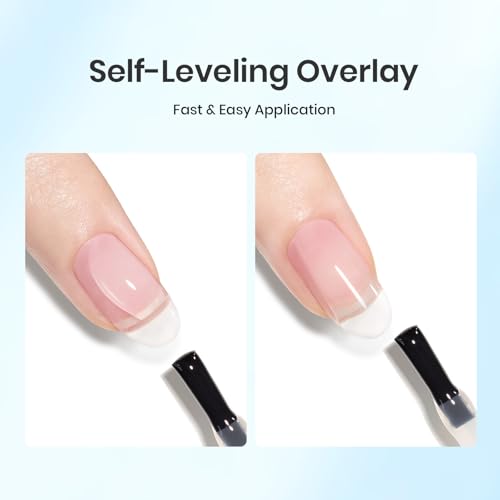 Image of Beetles 15ml No Wipe Gel Base Coat - Base Coat Gel Nail Polish Long-Lasting UV LED Soak Off Manicure, Strong Adhesion Low Odor Toxin-Free for Natural & Artificial Nails, Salon & DIY Use