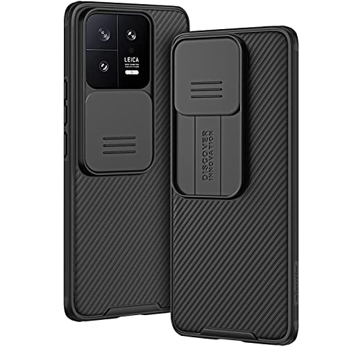 AROYI Coque Compatible avec Xiaomi 13 5G, Coque Xiaomi 13 Protection de la caméra en PC Dur Coque pour Xiaomi 13 5G (6.36") - Noir Cover