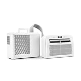 TROTEC PAC C 1500 SH Climatiseur de camping WiFi 4 en 1   Climatiseur split pour caravane et camping car   Refroidissement, chauffage, déshumidification, ventilation   5000 BTU, contrôle par