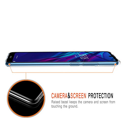 Yoedge Cover Huawei Y6 2019, Sottile Antiurto