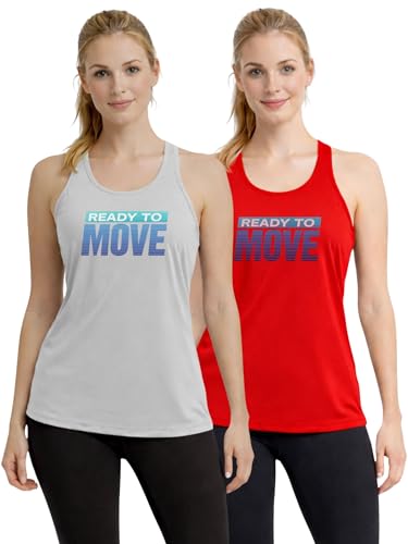 Image of 3Colors Women's Racerback Gym Vest - Tank Top | Breathable Workout & Running Activewear-Ready to Move