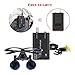 Aries Outlets 3W Belt Clip Lamp with Filter + 3.5X420 Loupe Magnifier Black