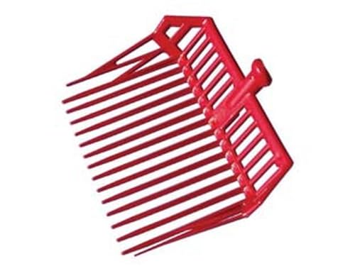 1PEZZO FORCA PER FIENO IN ABS - 16 denti - cm.31x42 - gr.500