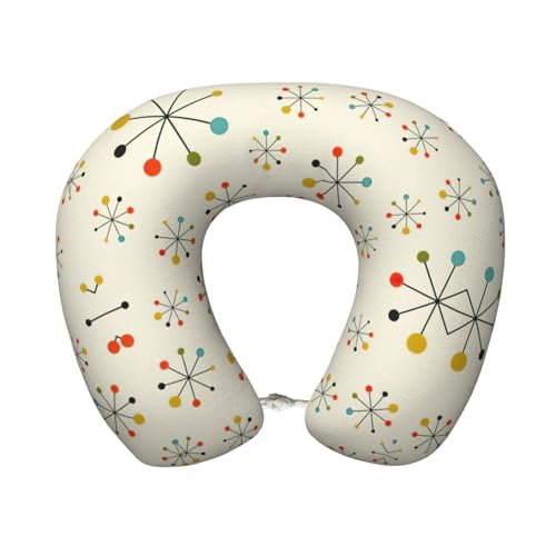 Almohada de poliéster negra tamaño único para cuello miniatura 1