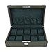 Kikumi 10 Slot Watch Box Soft Lining Protective Fashionable Look Portable Watch Display Case Watch Storage Holder Organizer for Home Travel