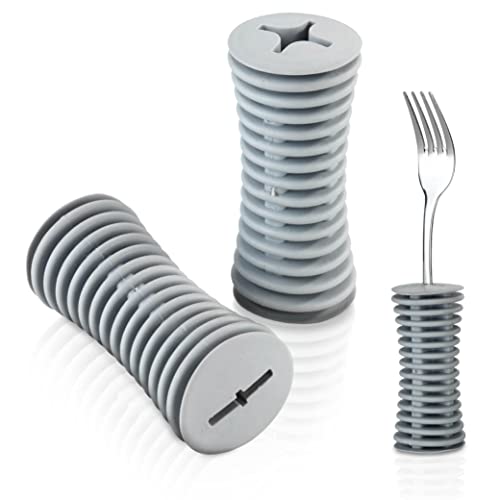 Maximex Universal Griffverdickung 4er-Set, innovative Griffverdickung für Senioren & Menschen mit Feinmotorik Problemen, Selbständiges Greifen von Gegenständen, für Zahnbürste, Stifte, Besteck usw.