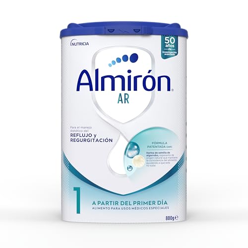 Almirón Advance AR1, Leche de Fórmula para Bebé Anti Regurgitación, desde Primer Día, 800g