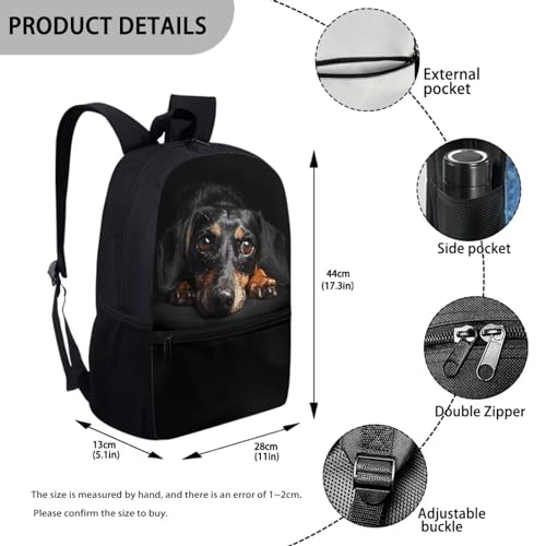 Sac à dos fermeture éclair Teckel anti-fatigue pour écoliers - 6
