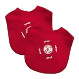 Baby Fanatic Team Color Bibs, Boston Red Sox, 2-Count