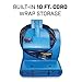 BlueDri Mini Storm 1/12 HP Mini Air Mover Carpet Dryer Floor Squirrel Cage Blower Fan for Home Floors and Carpets, Blue (SA-MI-BL)