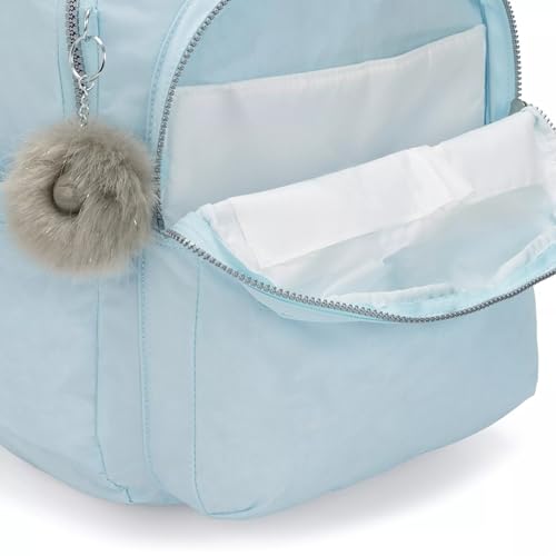 Image of Kipling Seoul Extra Large 17 inch Laptop Backpack Bridal Blue