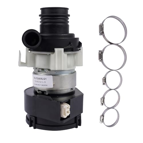 Getanye WD26X23258 Dishwasher Circulation Pump Assy Replacement for GE PDF820SSJ4SS GDT535PGJ2WW ADT521PGJ0WS Part# WD26X22285 WD26X22518 WD26X22826