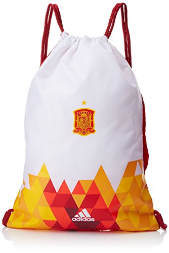 Adidas Federación Española de Fútbol Leg Anar GB: Bolsa  Color Escarlata Blanco  Talla