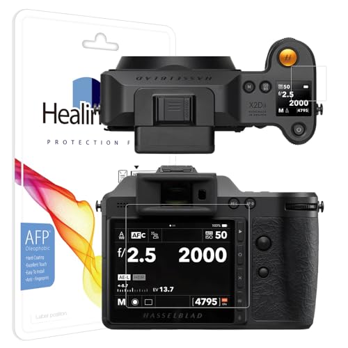 Healingshield �X�L���V�[���t���ی�t�B���� Screen Protector Oleophobic AFP Clear Film Hasselblad X2D II 100C�Ƃ̌݊�������