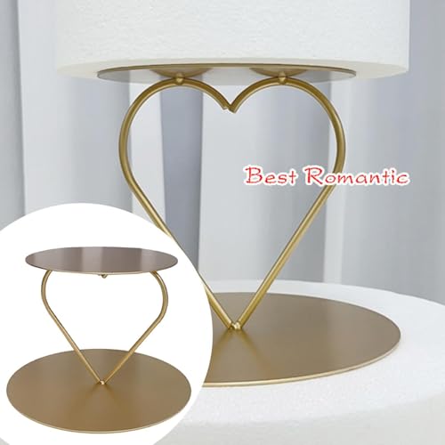 Séparateur à gâteaux cœur pour support pièce montée - 8
