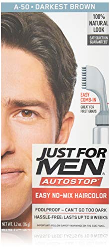 Just For Men Color de Cabello Tono Marrón Oscuro Pack 3
