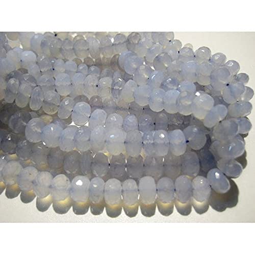 Calcédoine aqua naturelle perles de 8mm pour bijoux bohèmes