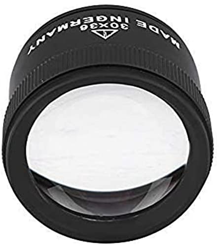 Lupa 30X - Óculos de Lupa Óptica, Lentes de Ampliação 30x - Ferramenta Lupa