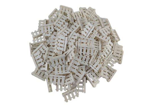 Lego® City Classic – 20x Lattenzäune in Weiß – Ideal für Gärten und Stadtlandschaften