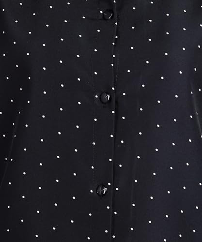 Image of POPWINGS Women Casual Sky Blue Floral Printed Shirt | Collar Button Shirt | Full Sleeve Shirt | Trendy Shirt | Regular Casual Shirt