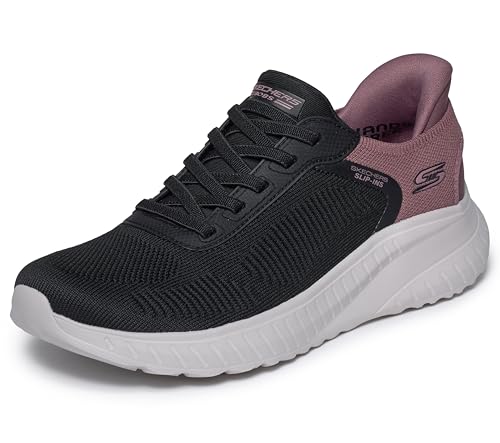 Skechers Bobs Squad Chaos Current Muse - Scarpe da Ginnastica da Donna, Colore Nero, Taglia 37