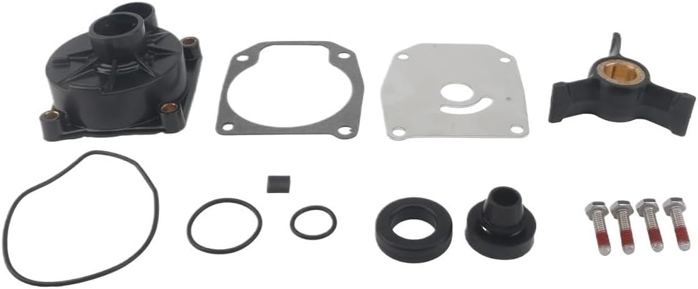 Outboard Water Pump Impeller Kit W/Housing Fits for OMC 438592 433548 433549 777805 0438592 0433548