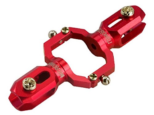 Microheli Precision CNC Aluminum Main Blade Grip (RED) - Super FP