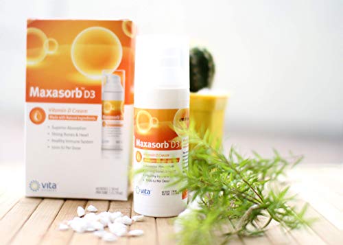 Vitamin D3 Cream | Psoriasis Sufferers Rejoice | Vitamin D Cream For Itchy, Flaky, Or Scaly Skin. Safe Topical Cream For Healthy Skin | Paraben Free All Natural | Maximum Absorption | Vitamin D Lotion #TOP5