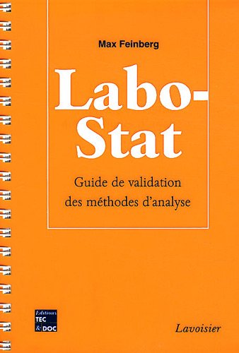 Labo-Stat : Guide de validation des méthodes d'analyse PDF