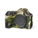 easyCover Etui na aparat wysokiej jakości silikonowa ochrona do Canon R5 / R6 / R6 Mark II (kamuflaż)