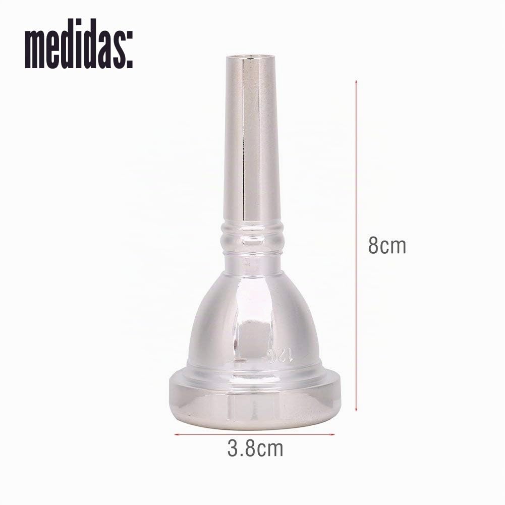 Bnineteenteam - Boquilla de trombón (12 C, trombón alto, boquilla de trombón de trombona)