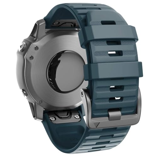 Bracelet VELORE Fenix 8 7X 6X silicone 26mm contre la casse de montre