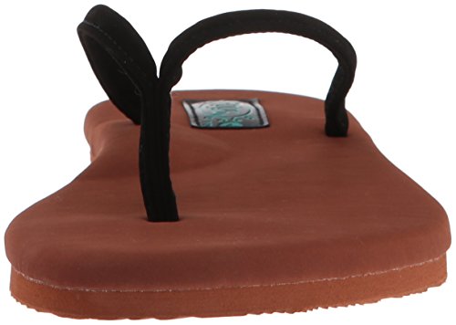 Image of Flojos Women's Fiesta Flip-Flop, black /brown, 5 M US