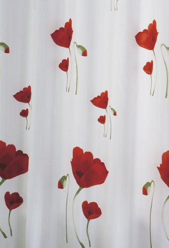 RIDDER 471200-350 Tenda per Doccia Papavero in