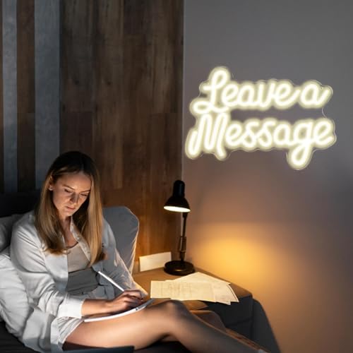 Letrero de neón LED para regalar con luz cálida USB y panel acrílico 7