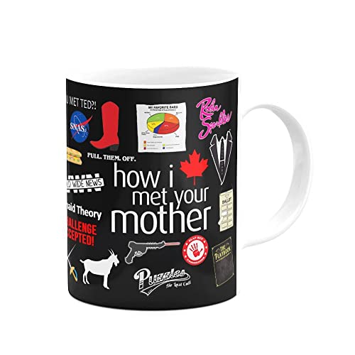 Caneca Icons moments - How I Met Your Mother - B-dark