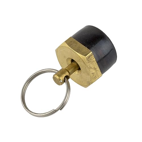 Image of World American Manual Air Brake Reservoir Drain Valve with Pull Ring - Air Tank Drain Valve - Replaces Meritor 9343000030