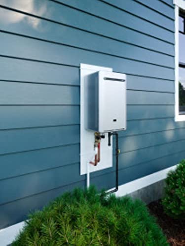 Image of Rinnai RE140eN Non-Condensing Natural Gas Tankless Water Heater, Up to 5.3 GPM, Outdoor Installation, 140,000 BTU