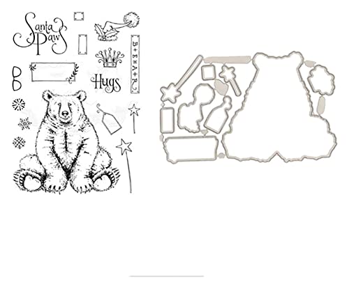 Sellos transparentes para manualidades, estampado, sellos y troqueles para hacer tarjetas, sellos de goma de silicona para hacer tarjetas, decoración y álbumes de recortes de bricolaje (color: 40242) Cover