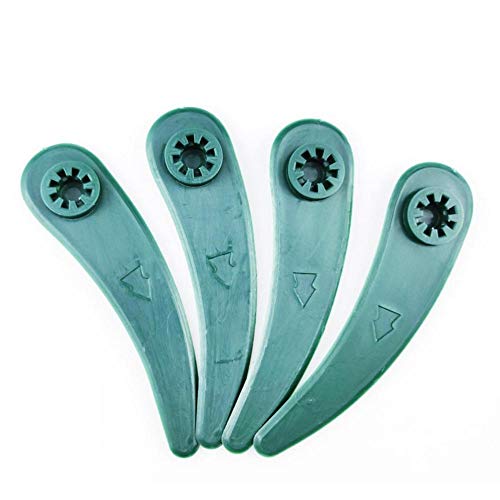 N/C Grass Trimmers,25PCS Plastic Trimmer Replacement Blades, Grass Mower Blade Universal Outdoor Brush Cutter Strimmer Head Blades for Bosch Art 26-18Li Art 23-18 Li Trimmer