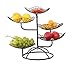 coil.c Corbeille a Fruits 5 Etages Grande Porte-Fruits en Acier Porte à Pain Panier à Fruit en Métal, Vintage Style Corbeille à Fruits Stand, Coupe De Fruit Design