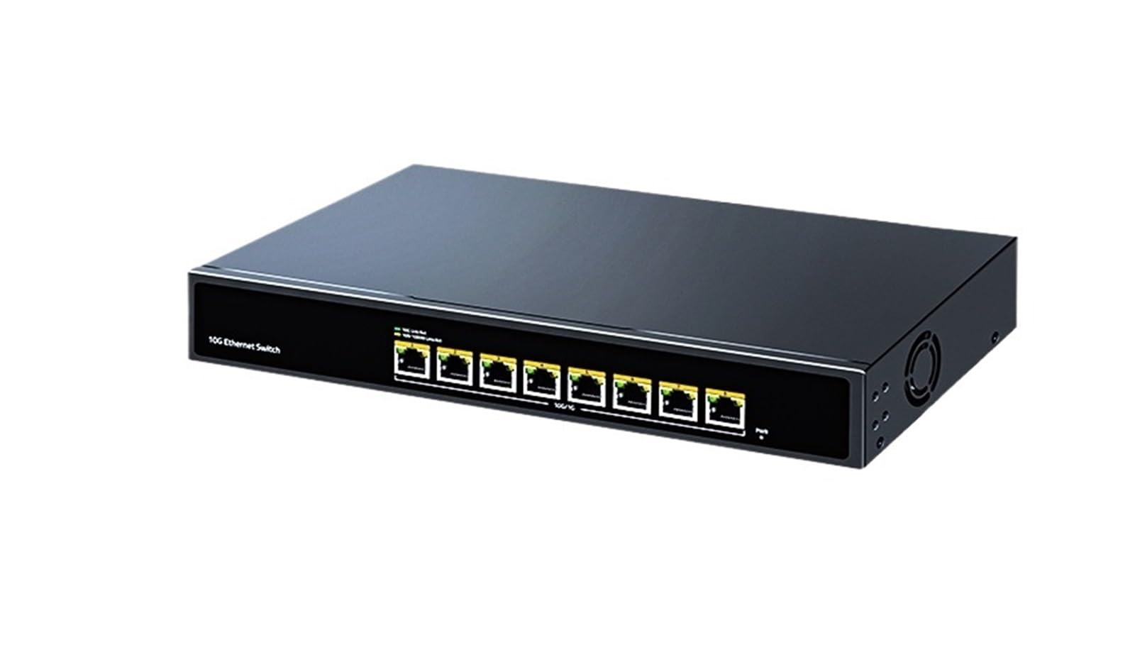 Commutateur réseau Ethernet 10 Gbit/s 8 ports 10 000 Mbit/s Bande passante 160 G Répartiteur Internet Plug and Play